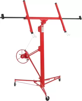 Garvee 689829213503 Drywall Lift 11ft Jack For Ceiling Adjustable Panel Hoist 150lbs