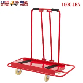 73114 Garvee 1600lbs Dry Wall Cart Heavy Duty Panel Dolly Handling Sheetrock Sheet