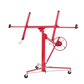 Pvdji05mgz7fd8yn0qketg9x5g Garveetech Heavy Duty 11ft Drywall Lifter - 48-192 Inch150lb Capacity Rolling Caster Wh
