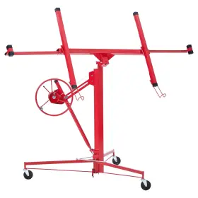 144z Garveetech Zyypho 11ft Drywall Lifter Panel Hoist Jack 49.2 Inch -115 Adjustable Telescopic