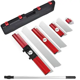 Gelttulu 750238854790 Drywall Skimming Blade Set Upgraded Thickening 12 22 And 32 Blades