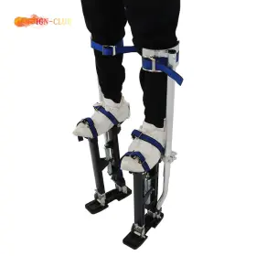 Icc2065989 Genrics Fits For Taping Painting Tools Aluminum Alloy Stilts 18 Inch - 30 Adjustable Black