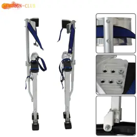 Icc2745459 Genrics Drywall Stilts Painters Walking Taping Finishing Tools 36 Inch - 48 Adjustable