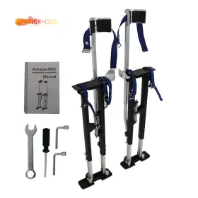 Icc2745546 Genrics 36 Inch -48 Drywall Stilts Painters Walking Taping Finishing Tool - Adjustable Stilt