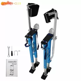 Icc2745633 Genrics Aluminum Tool Stilt Drywall Stilts Painters Walking Tools Adjustable 36 Inch - 48