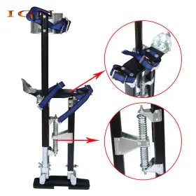 Ign2042156 Genrics New Black 15 Inch -23 Adjustable Drywall Stilts For Painters Walking Finishing #3