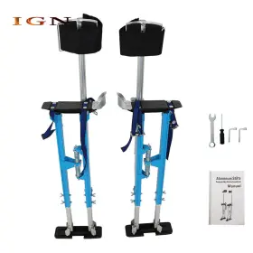 Ign2714074 Genrics 36 Inch - 48 Drywall Stilts Painters Walking Tools Adjustable Aluminum Tool Stilt