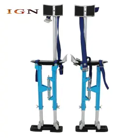 Ign2714160 Genrics Drywall Stilts Lightweight Aluminum Blue For Putting Up 18ftft-30ftft #2