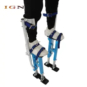 Ign2714160 Genrics Drywall Stilts Lightweight Aluminum Blue For Putting Up 18ftft-30ftft #3