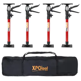 Gfyship 768351584654 Adjustable Support Pole 4-pack 20-45 Inch Extends For Cabinets Drywalls Jacks