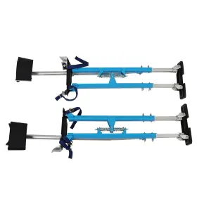 Gt5743738 Globalmart-top Blue Drywall Stilts 36 Inch - 48 Adjustable For Painting Painter Taping Aluminum