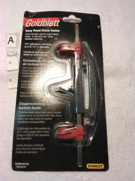 84389 Goldblatt 05133 Stanley Dri-wall Circle Cutter
