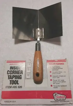 05520 Goldblatt Inside Corner Taping Knife Usa