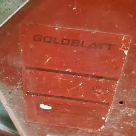 15301 Goldblatt Vintage Dry-tape Banjo 15 301 Color Red Size 20 Inch #2