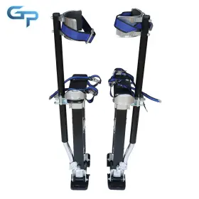 Gre118740 Greatparts Black Aluminum Alloy Stilts 24 Inch - 40 For Sheetrock Painting Or Cleaning