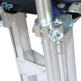 Gre118750 Greatparts New Silver Aluminum Alloy Stilts 18 Inch - 30 High Quality Drywall Tool #3