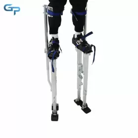 Gre157785 Greatparts Fit For Putting Up Drywall Wallpaper Painting 36 - 48-inch Aluminum Stilts Tool #2