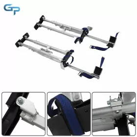 Gre157785 Greatparts Fit For Putting Up Drywall Wallpaper Painting 36 - 48-inch Aluminum Stilts Tool