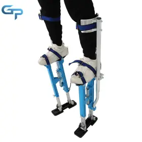 Gre157800 Greatparts Fits For Putting Up Drywall Wallpaper Painting 18-30-inch Aluminum Stilts Tool