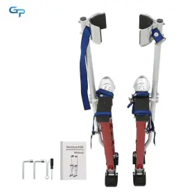 Gre157810 Greatparts Drywall Stilt 24 Inch - 40 Adjustable Aluminum Tool For Painting Taping Red #2