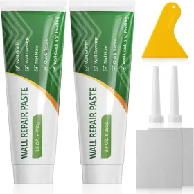 Hxy-jjl-0254-g Grpoche Drywall Repair Kit 2 Pack Wall Mending Agent