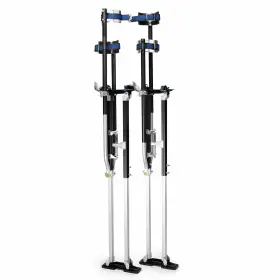 13480 Gyptool Pro 48 Inch - 64 Drywall Stilts Black