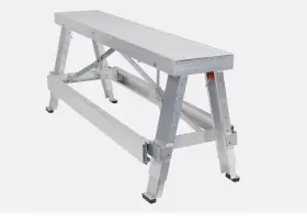 Gyptool 711181422580 Adjustable Height Drywall Taping And Finishing Walk-up Bench 18 Inch - 30