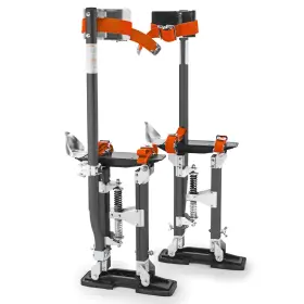 Gyptool 842364109285 Pro 24 Inch - 40 Magnesium Drywall Stilts Gray