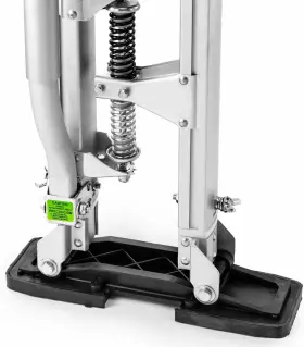 Dwall-stilt-2440  Gyptool Pro 24 Inch - 40 Drywall Stilts Silver #2