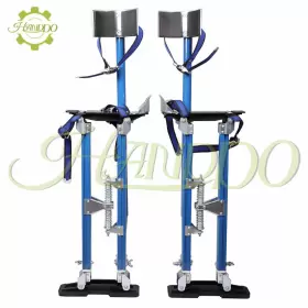 1258249 Handdo Professiona Aluminum Adjustable Drywall Stilts For Painting Painter 24ftft - 40ftft #2