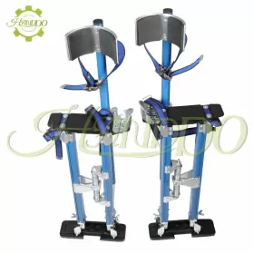 1258249 Handdo Professiona Aluminum Adjustable Drywall Stilts For Painting Painter 24ftft - 40ftft #3