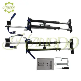 1293878 Handdo Adjustable Aluminum Drywall Stilts 36 Inch - 48 Painters Walking Tools Black