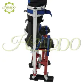 1294083 Handdo Aluminum Drywall Stilts 18 Inch -30 Adjustable Tool For Painting Painter Taping Red #2