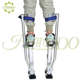 973750 Handdo Drywall Stilts 18 Inch To 30 Adjustable Aluminum Tool Professional Grade New #3