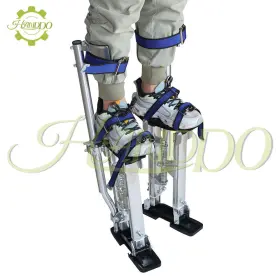 973791 Handdo Silver Stilt Drywall Painting Stilts Aluminum 24-40 Inch For Painter Taping Tool