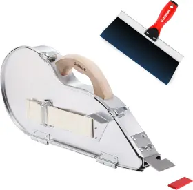 Hangzhou Great Star Industrial Co. Ltd. 726084384866 Goldblatt Banjo-wet Tape Set Drywall Taping Tools With 10 Inch Blue Steel Kni