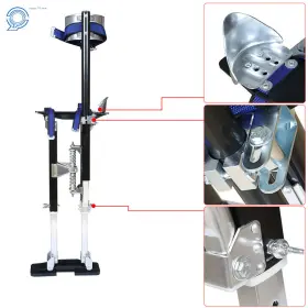 Hp71238 Happy19star Drywall Stilts Painters Walking Finishing Tools - Adjustable 15 Inch 23 Black New #3