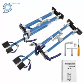 Hp92067 Happy19star New 24in - 40in Professional Adjustable Aluminum Tool Stilt For Painting Taping