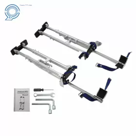 Hp94671 Happy19star 1 Pair Of Aluminium Drywall Stilt Tool 36 Inch - 48 Adjustable For Painting Cosplay #3