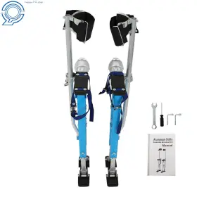 Hp94677 Happy19star 36 Inch -48 Drywall Stilts Painters Walking Taping Finishing Adjustable Tools Blue #2