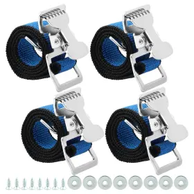Hk01824 445030667657 4pcs Drywall Stilts Leg Band Straps Stilt Replacement Part Strap