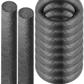 Hkacsthi 600248674621 Foam Backer Rod For Gaps Concrete Crack Filler 2 Inch X 6.6 Feet Black