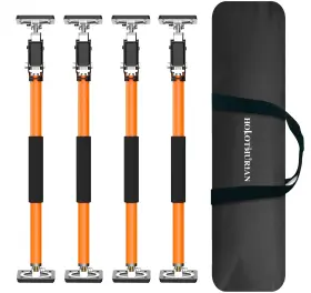 Jf-zcg003b-4 Holothurian Cabinet Jack Support Pole 27.5-49.2 27.5 Inch -49.2 4pc Orange