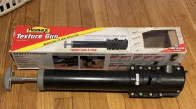 Homax 041072042055 Homaz Texture Gun Manual Pump System No Compressor Needed Still In Box Ex