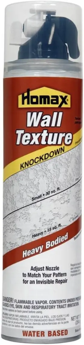 41072040600 Homax 384775 - Aerosol Wall Texture Knockdown Water 10 Oz Gray/white
