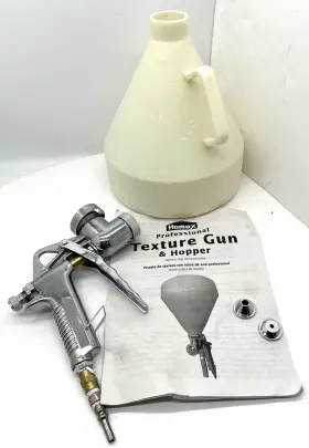 65120 Homax Working Air Hopper Spray Gun Texture Tool Drywall Wall Painting Sprayer