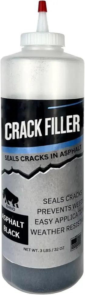 Ccfab3 Home And Country Usa Asphalt Crack Filler - Dry Granular Durable Seal For Driveways Black