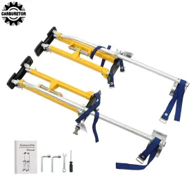Hgf126244 Home-garden-fix 24 Inch -40 Adjustable Drywall Stilt Aluminum Tool Painting Painter Taping