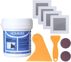 Hommee Bqgtool9in1 Drywall Repair Kit Hole Patch To Fix Wall Surface Holes Creak