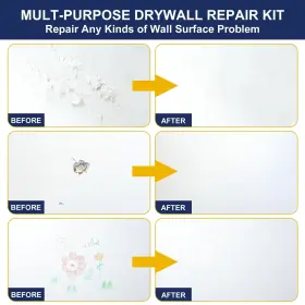 Hpqnz001 Hupeyna Drywall Repair Kit 2 Pack Spackle Wall Patch With #3